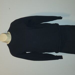 Gildan Black Long Sleeved T-shirt Size S